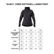 Santi Crew Softshell Jacke Damen