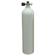 MES 7 Liter Aluflasche 207 bar weiß