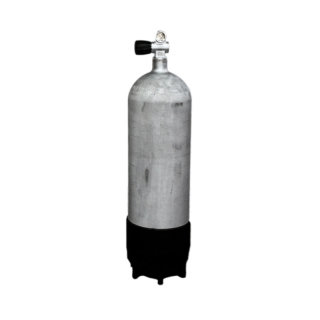 10 Liter Stahlflasche 230 Bar Hot Dipped