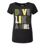 Dive Like A Woman T-Shirt Damen