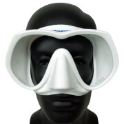 Halcyon H-View Maske weiß plus Neoprenmaskenband