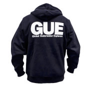 GUE Heavyweight Zip Hoodie navy