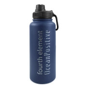 Fourth Element Gulper Isolierflasche 900 ml blau