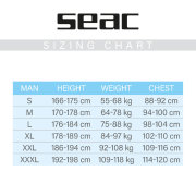 Seac Feel Ultraflex 3mm Tauchanzug Herren