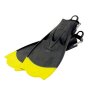 Hollis F1 Geräteflossen mit Spring Straps L schwarz/gelb