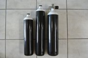 5 Liter Stahflasche Konkav 200 bar
