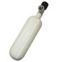 1 Liter Stahlflasche 200 bar Monoventil G5/8 Luft